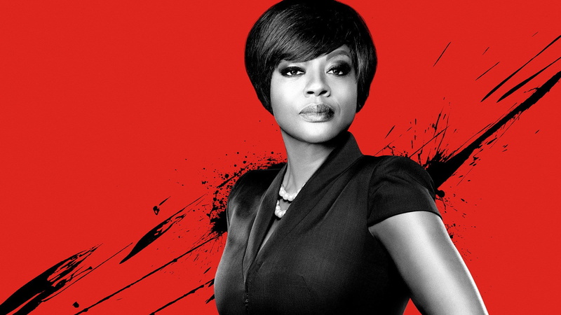 child, how to get away with murder, indoors, hairstyle, one person, young adult, studio shot, looking at camera, emotion, colored background, red background