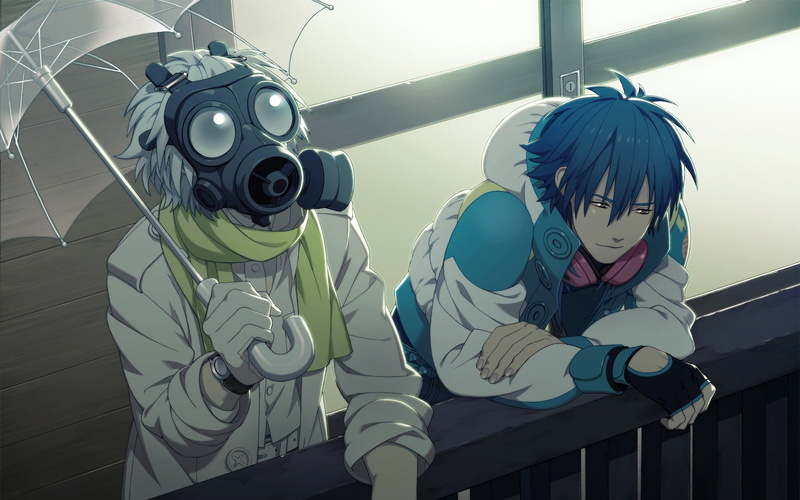 video, umbrellas, murder, tsugumi, clear, Video Games, hd, dmmd, aoba, 1080P, gas, gloves, games, art, dramatical, headphones, umbrella, masks