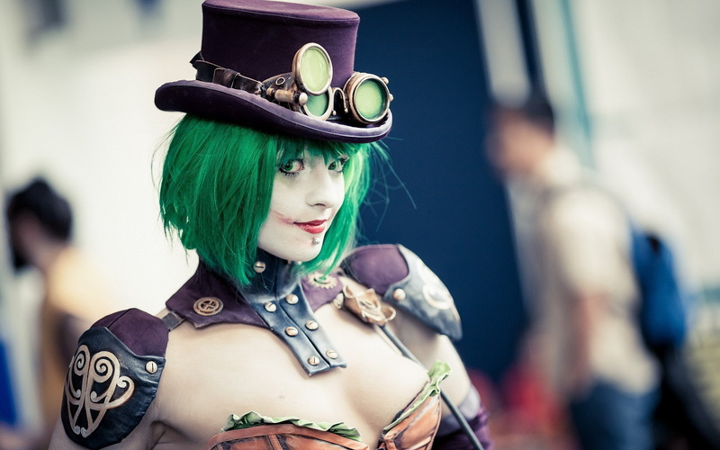 2K, cosplay, steampunk