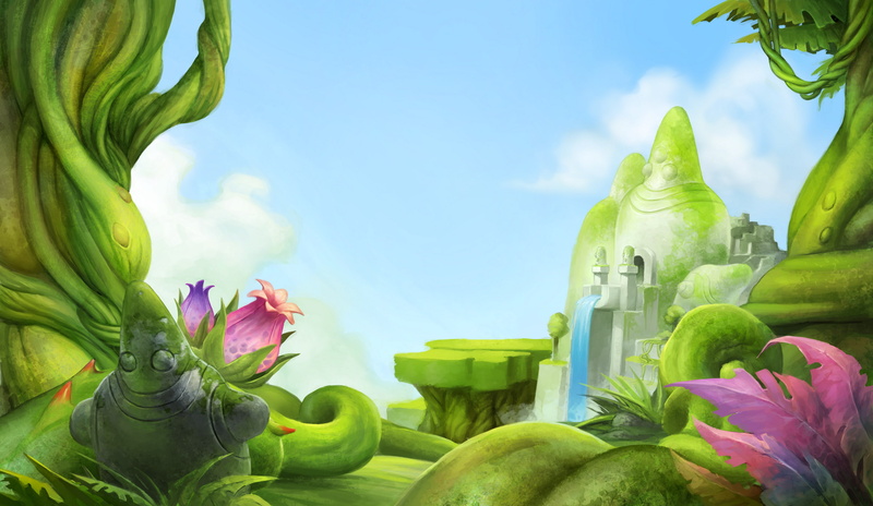 vulnerability, moss, Spineworld, outdoors, fragility, no people, close-up, sky, nature, artwork, 2K, flowering plant, low angle view, fantasy Art, flower head