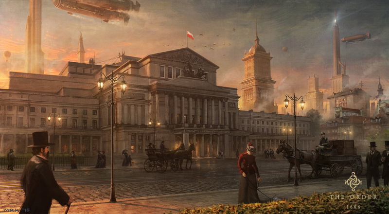 The Order: 1886, video games, 1080P, PlayStation 4, city, artwork, Poland