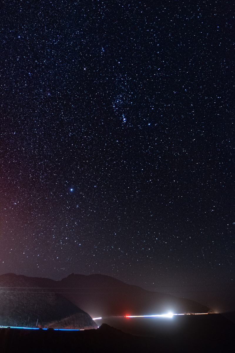 scenics - nature, galaxy, constellation, tranquility, idyllic, nature, astronomy, us highway 1, star field, star, milky way, beauty in nature, infinity