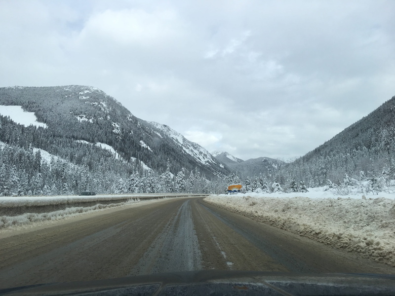 cold temperature, motor vehicle, tarmac, way, car, british columbia, land vehicle, asphalt, beauty in nature, windshield, yale, trans-canada, road trip