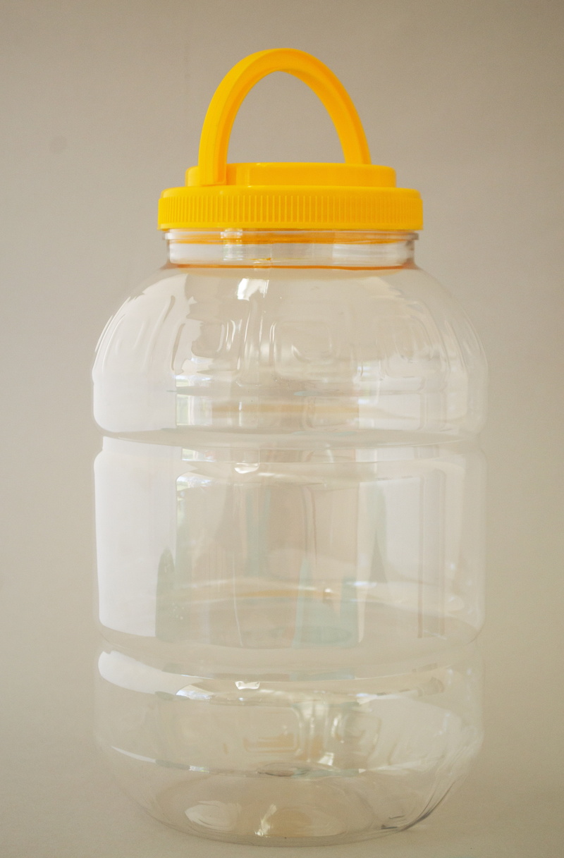 transparent, 5K, pet, bottle, still life, no people, single object, white background, clear, table, glass - material, container, pet jar with cap, close-up