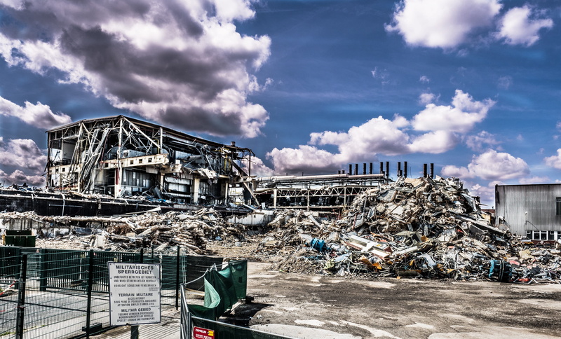 deterioration, day, cloud - sky, industry, factory building, junkyard, demolished, no people, chaos, factory, pollution, environment, outdoors, nature