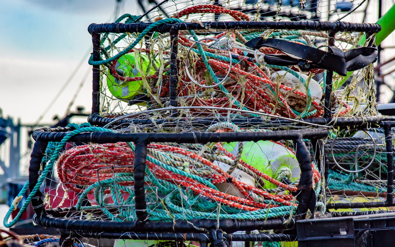 marine, nature, mode of transportation, fishing net, sea, fishing, industry, 4K, commercial, ocean, day, net, no people, maritime, equipment, commercial fishing net