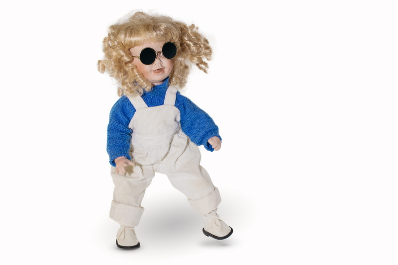lure, doll with curls, doll face, men, one person, white background, toys, childhood, doll, copy space, cute, innocence, small, child, fashion, curly hair