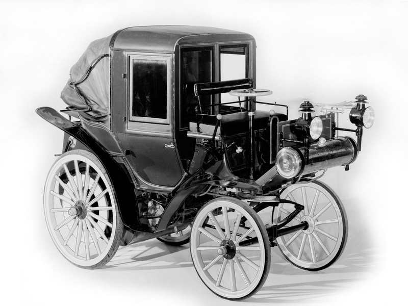 retro, 1895, daimler, 1080P, taxicab