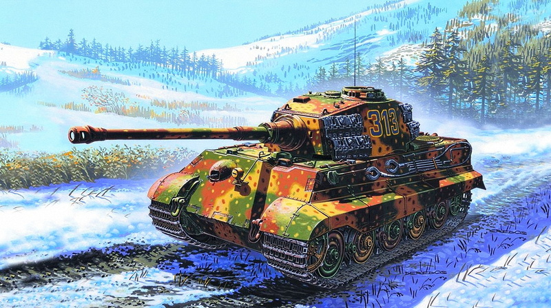 1080P, tank, Royal Tiger, Tiger 2, King Tiger