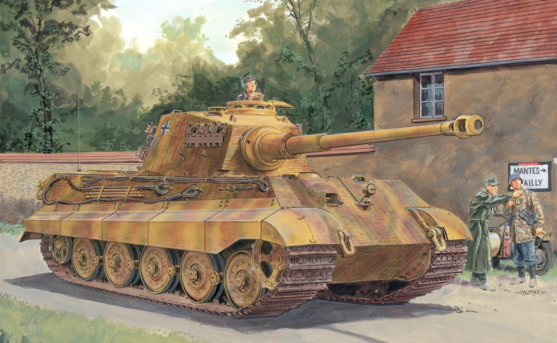 Tanks, Tiger II, 1080P
