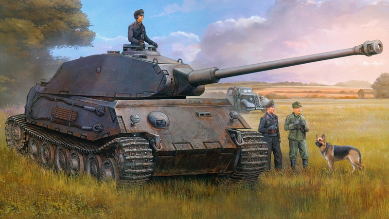 Tanks, 1080P, Tiger II