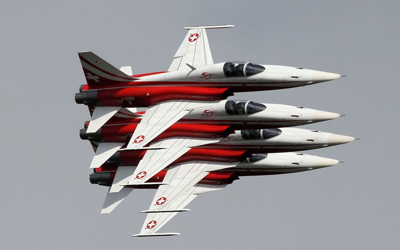  tiger, fighter, ii, aircraft, f, 1080P, hd, jet