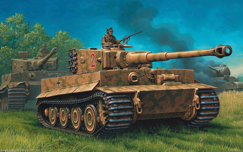 military, camouflage, armored Vehicle, drawing, outdoors, mode of transportation, old, day, fighting, riding, history, russia, land, sky, tank, aggression