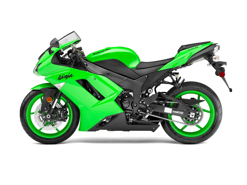 720P, kawasaki, zx 6r, ninja, 2008