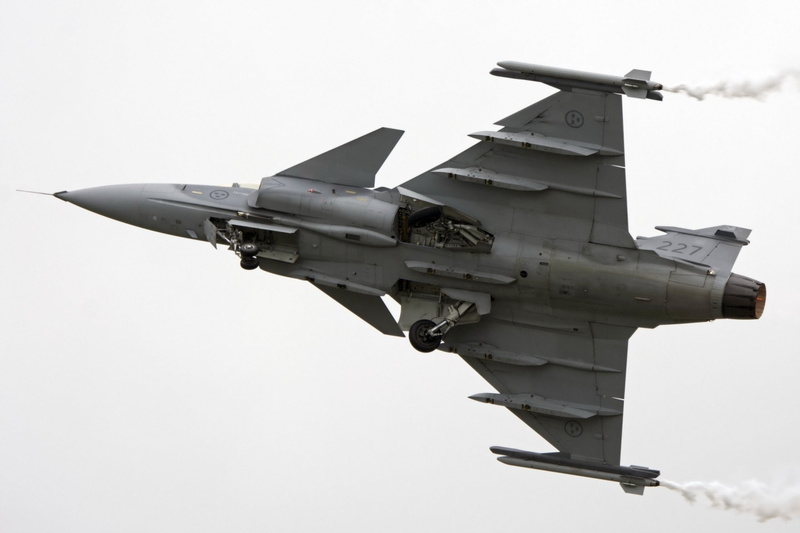Warplane, Aircraft, Jet Fighters, Jet Fighter, 1080P, Saab JAS 39 Gripen