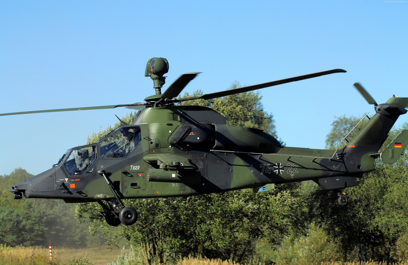 German Air Force, 4K, attack helicopter, Australian Air Force, Eurocopter Tiger, French Air Force, 4k pics, ultra hd