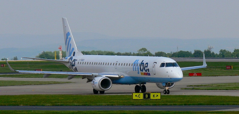Vehicles, 1080P, Flybe Embraer 195