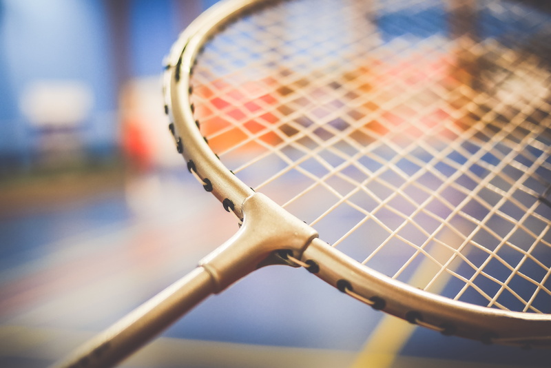 badminton, 4K, racket, the game