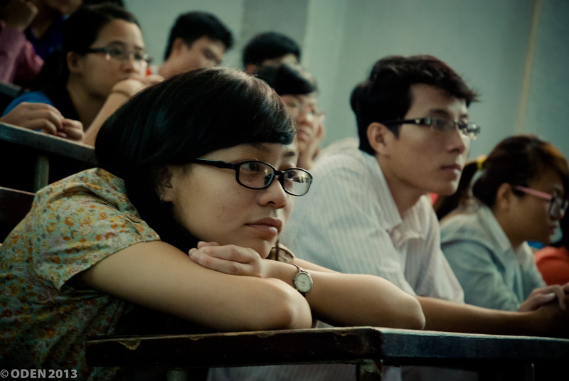 student, school, learn, portrait, class, indoors, sitting, desk, boys, eyeglasses, teenage boys, headshot, writing, inside, face, hcmus, students, teenager
