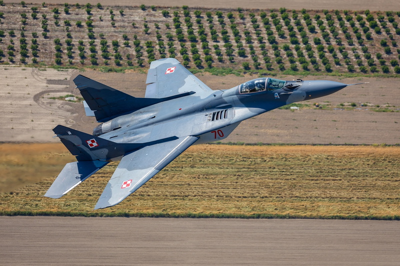 Polish air force, 1080P, multi-role fighter, MiG-29A