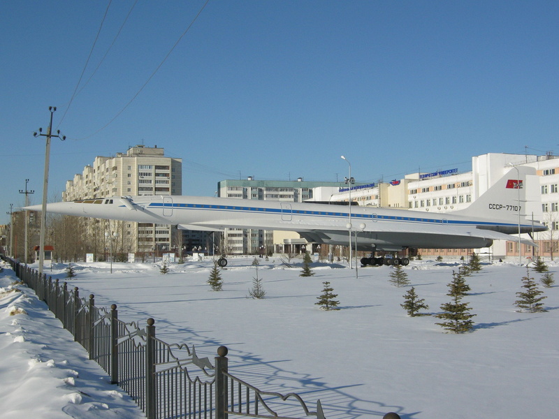 sky, flyer, connection, day, 2K, tupolev, architecture, passenger aircraft, turbine, blue, blue sky, snow, water, duck wings, nature, no people, transportation
