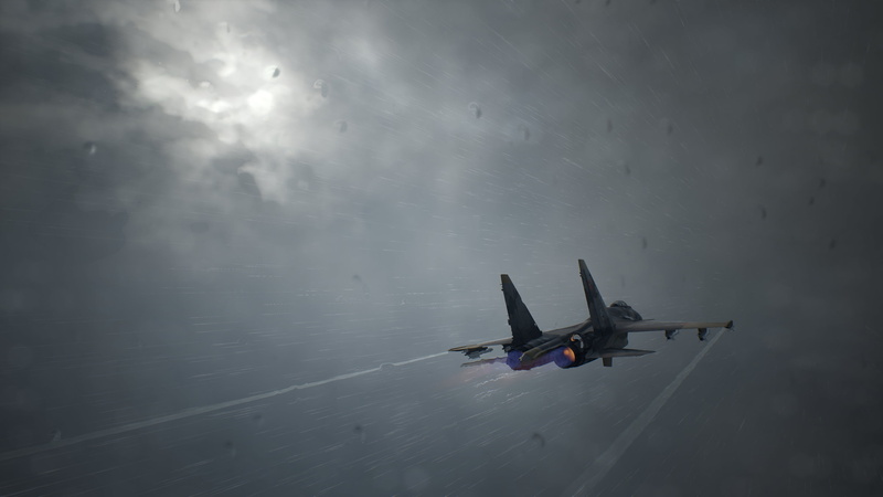 Ace Combat 7, jet fighter, Sukhoi Su-37 Terminator, military aircraft, 4K, video games