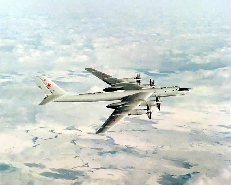 Soviet, turboprop, the plane, Intercontinental, 2K, art, strategic, Tu-95, bomber bomber, the sky