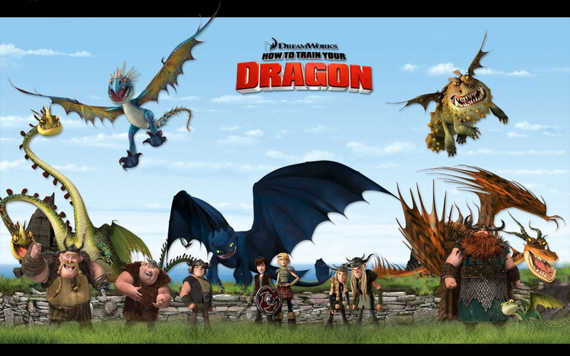 How To Train Your Dragon, Hiccup (How to Train Your Dragon), Stoick (How to Train Your Dragon), Movie, Ruffnut (How to Train Your Dragon), Gobber (How to Train Your Dragon)