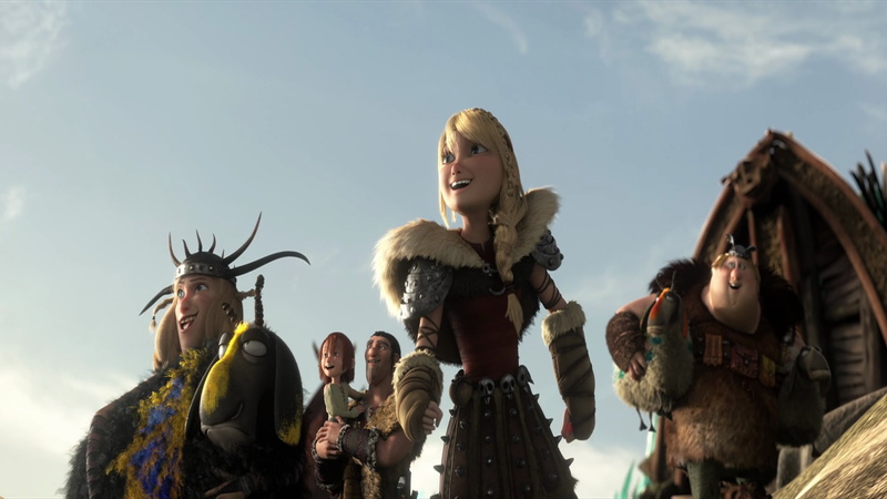 Movie, How to Train Your Dragon 2, Fishlegs (How to Train Your Dragon), Ruffnut (How to Train Your Dragon), 1080P, Astrid (How to Train Your Dragon)
