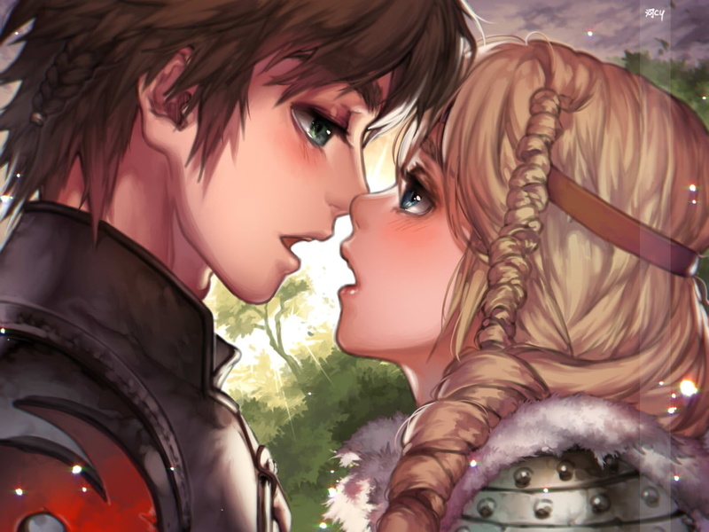 720P, How to Train Your Dragon 2, Girl, Astrid (How to Train Your Dragon), Boy, Hiccup (How to Train Your Dragon), Movie