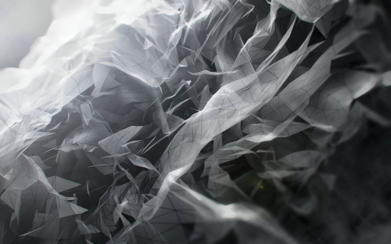 gray, illustration, full frame, 1080P, smoke, abstract, plant part, futuristic, chaos, blurred, high angle view, nature, backdrop, day, light, crumpled