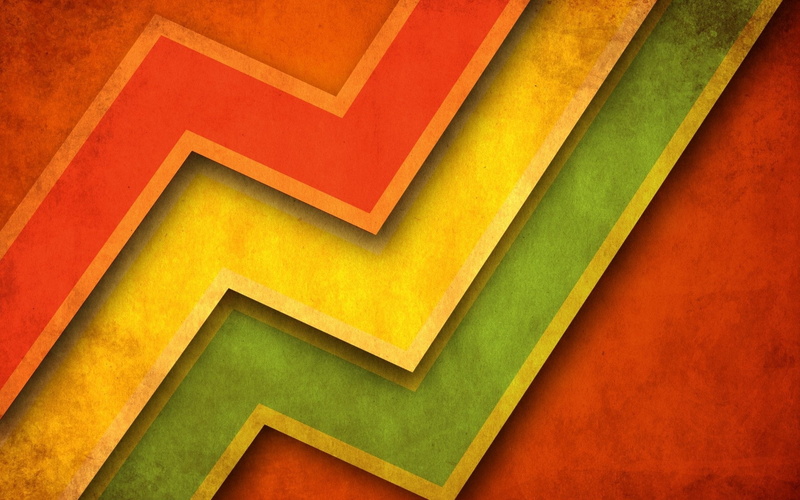 symbol, style, shape, chevron, green, art and craft, grunge, computer Graphic, high angle view, indoors, abstract, decoration, yellow, wood - material
