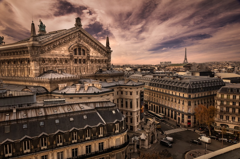 architecture, panorama, france, sky, the past, perspective, place of worship, view, building, travel, tourism, travel destinations, no people, religion
