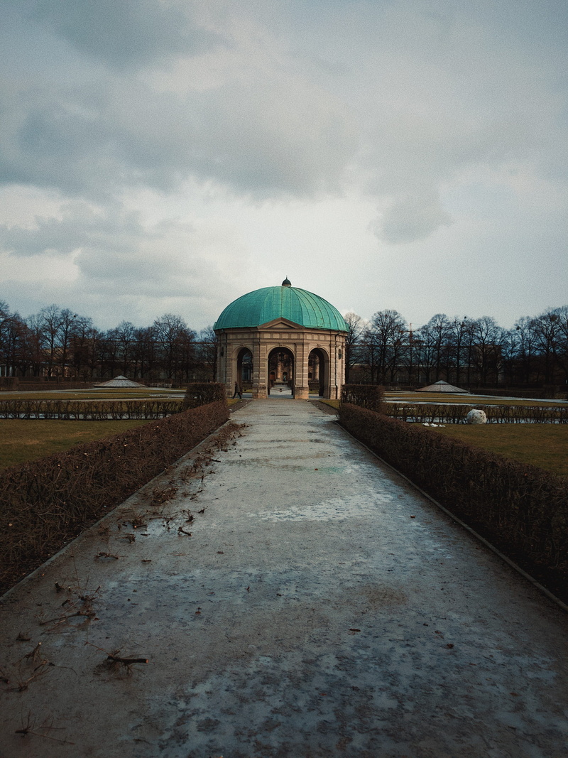 hofgarten, long, 2K, sky, day, no people, plant, münchen, diminishing perspective, nature, tree, germany, footpath, the way forward, cloud - sky, outdoors