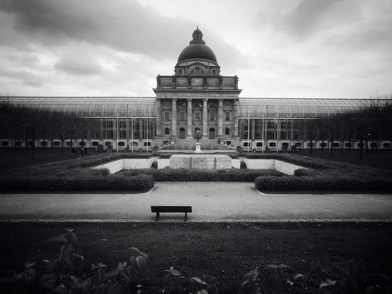 nature, germany, travel destinations, politics, travel, white, cloud - sky, münchen, black, building exterior, day, architecture, architectural column