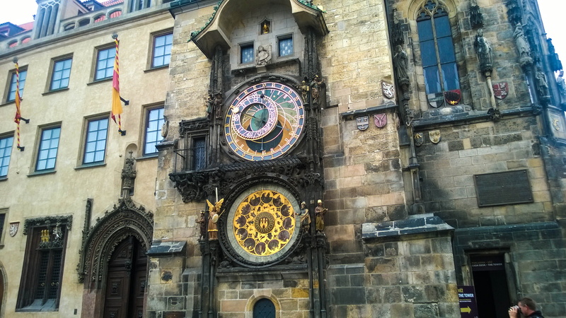 low angle view, roman numeral, prague, city, tower, window, no people, clock tower, travel destinations, architecture, history, czechia, outdoors, building