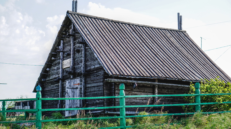 cloud - sky, sky, summer, building, industry, building exterior, wooden house, shack, obsolete, Old House, balance beam, run-down, cottage, built structure