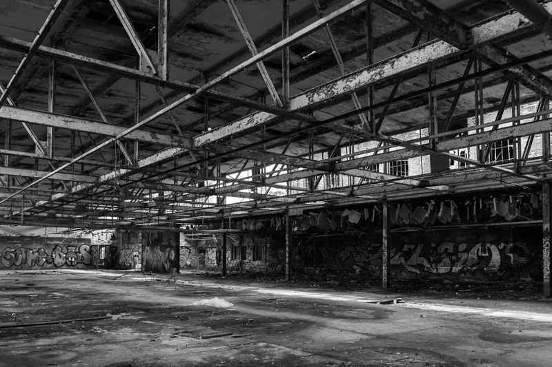 broken, run-down, hall, old building, forget, decline, building, Abandoned, bad condition, day, industrial building, leave, built structure, damaged, empty