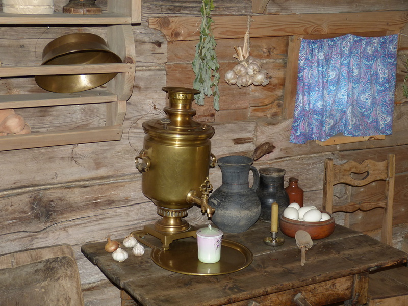 copper, shelf, agriculture museum, open air museum, wall - building feature, indoors, egg, no people, domestic room, glass - material, live, teapot, old