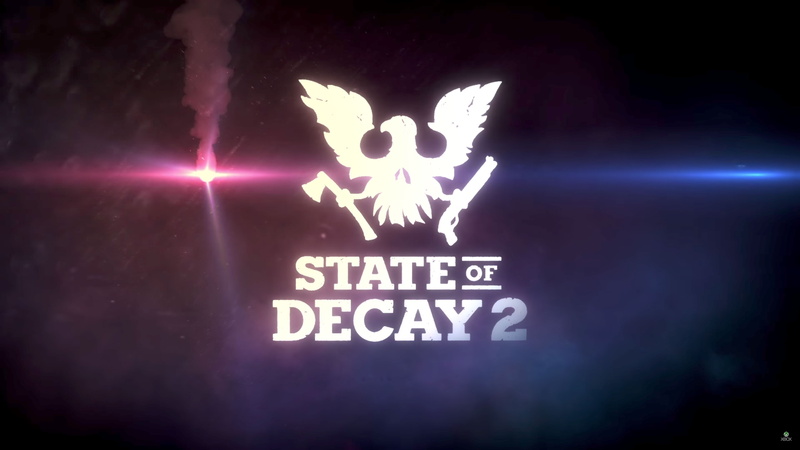 E3 2017, poster, 5k, State of Decay 2, state, 5K, logo, decay