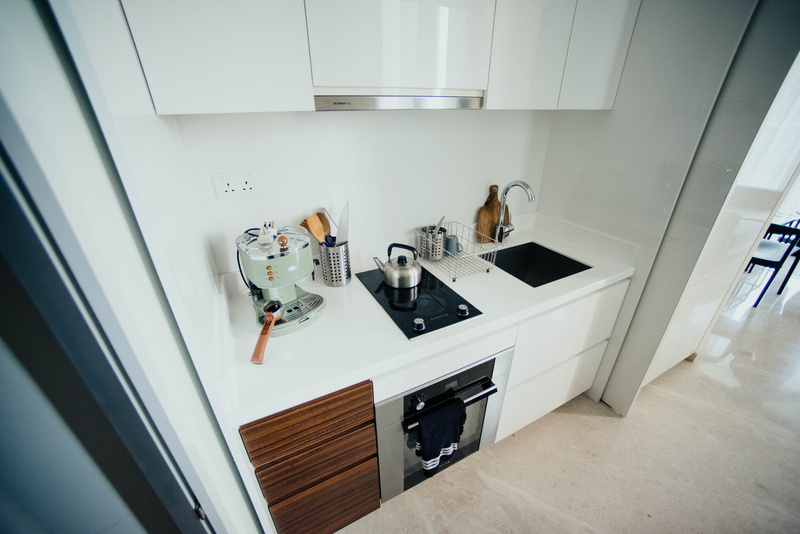 stove, oven, household equipment, stainless, kitchen, appliance, cabinet, home interior, 5K, steel, faucet, modern furniture, apartment, person, interior