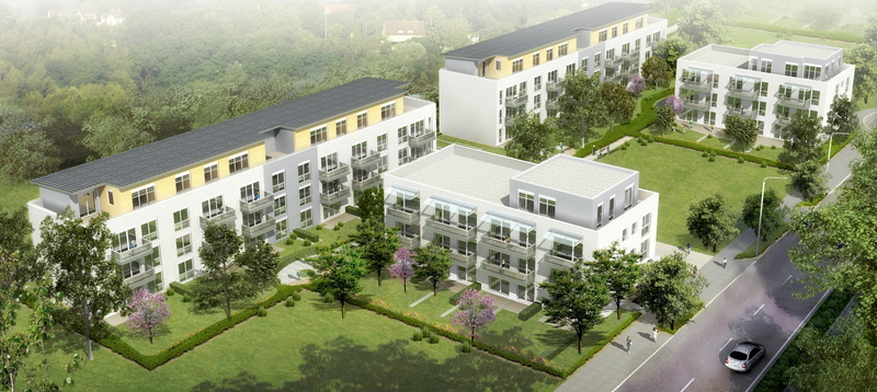 wealth, architectural visualization, roof, architecture, rendering, day, apartment, plant, multi-family home, photo, white, visualization, mansion, building