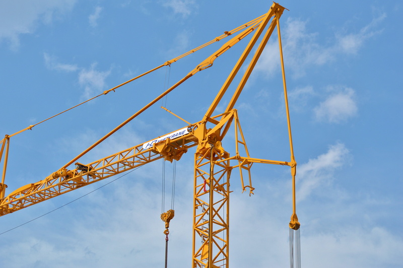 crane - construction machinery, cloud - sky, construction machinery, crane arm, construction equipment, baukran, metal, outdoors, sky, load crane, nature