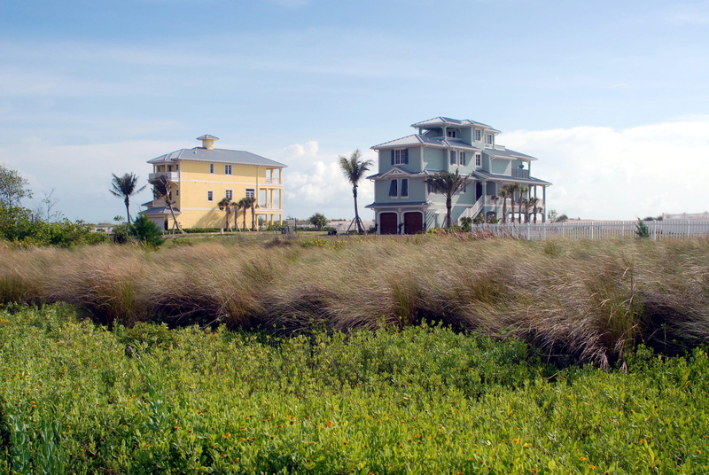 architecture And Buildings, property, upscale, blue, sea, vacation, beach home, sand, ocean, field, exterior, front, Beach, architecture, estate, water