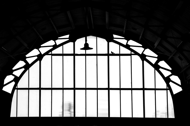 skylight, 4K, station, low angle view, ceiling, window, day, indoors, pattern, architecture, building, ornate, architecture and art, arch, sunlight, sky