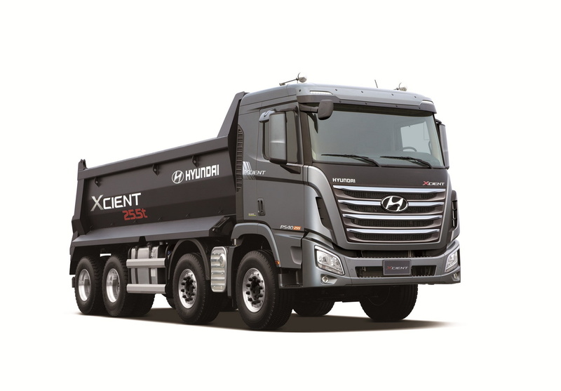 truck, xcient, trago, hyundai, 1080P, dump, 2013