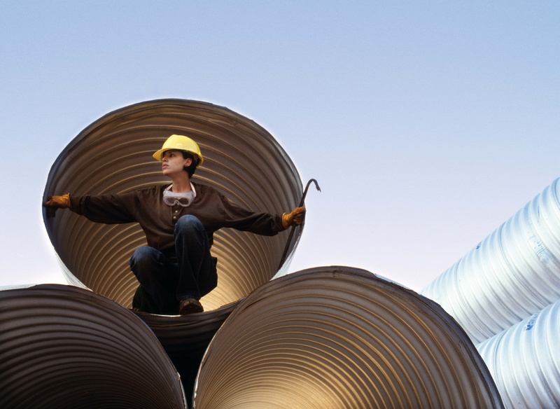 built Structure, 4K, clear sky, people, males, low angle view, young Adult, clothing, manual Worker, headwear, hardhat, helmet, copy space, hard, outdoors