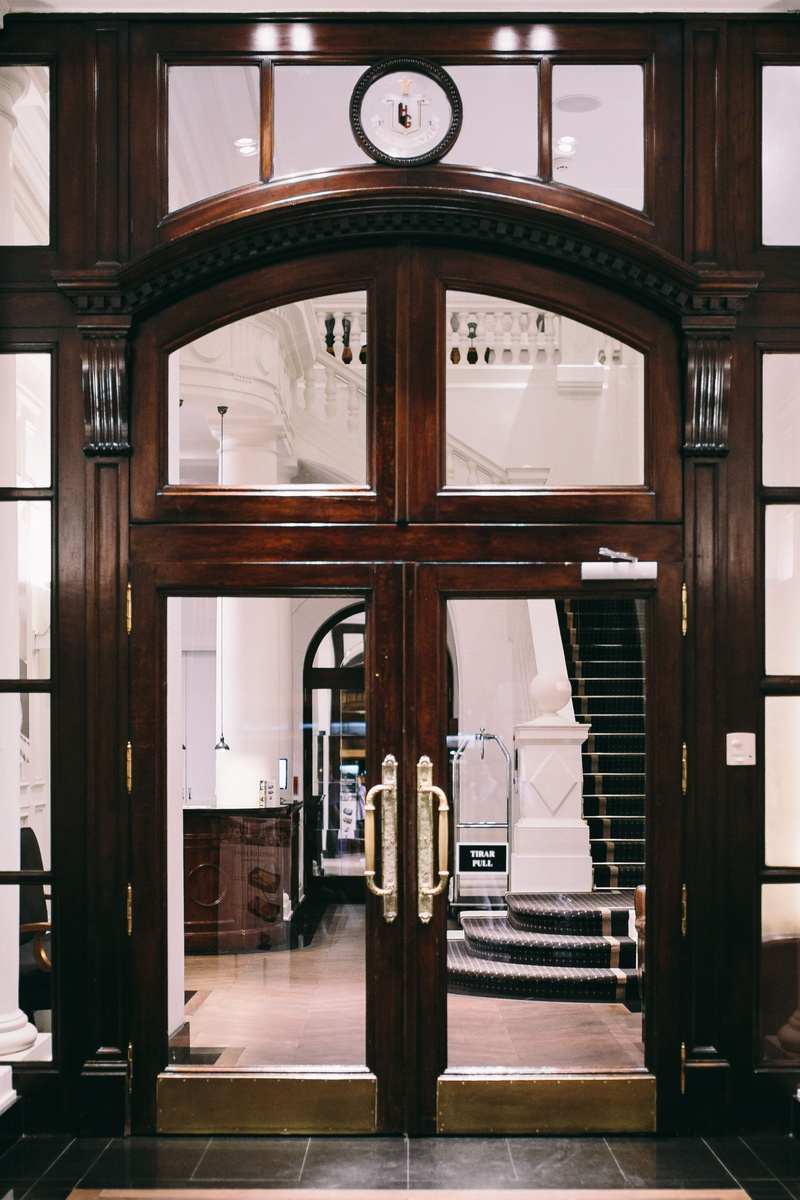 glass - material, luxury, entrance, day, Barcelona, Spain, door, wood, barcelona, old, architecture, empty, open, indoors, clock, ceiling, 2K, spain, wooden
