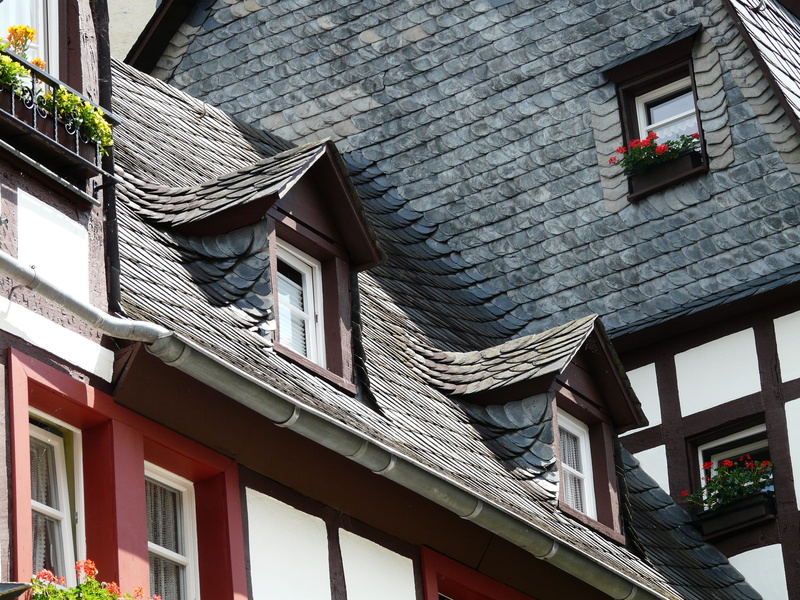 history, day, no people, homes, place, home, 2K, window, district of cochem zell, house, roof tile, building exterior, the past, city, village, fachwerkhäuser