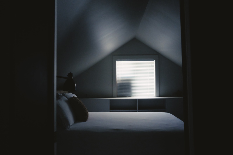 attic, hotel, black and white, photography, pillow, light, built structure, window, day, bedroom, luxury, home interior, absence, bed, 4K, furniture, indoors